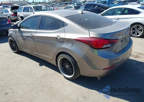 2016 Hyundai Elantra Se из США, поврежденный, VIN 5NPDH4AE6GH773290